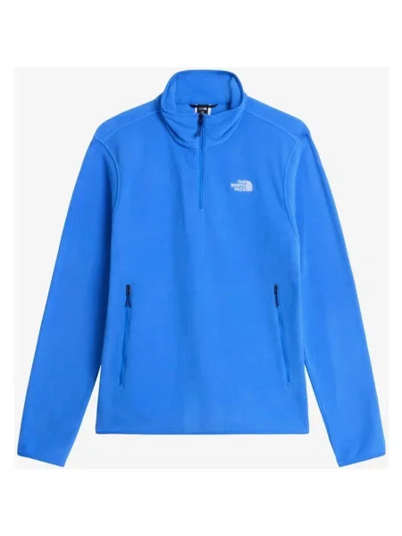 Polar The North Face Glacier Fleece Full Zip żywy S niebieski