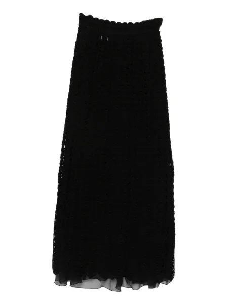 Fustă midi Atu Body Couture până la genunchi negru