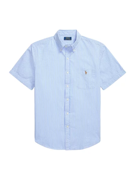 Koszula casualowa o kroju regular fit z czystej bawełny Polo Ralph Lauren niebieska