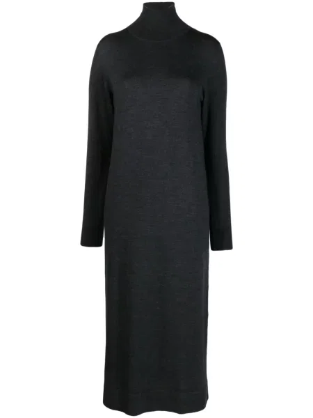 Rochie maxi P.a.r.o.s.h. lungă de costum gri