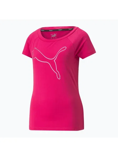 Дамска тренировъчна тениска PUMA Train Favorite Jersey Cat pink 64 розово