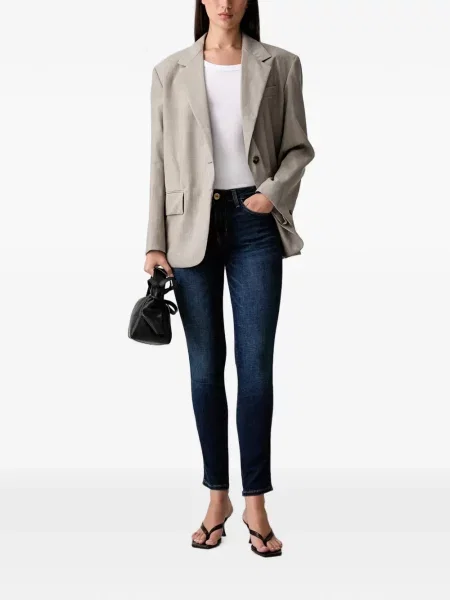 Слаб дънки skinny fit Guess синьо