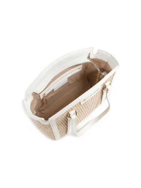 Crossbody kabelka Valentino béžová
