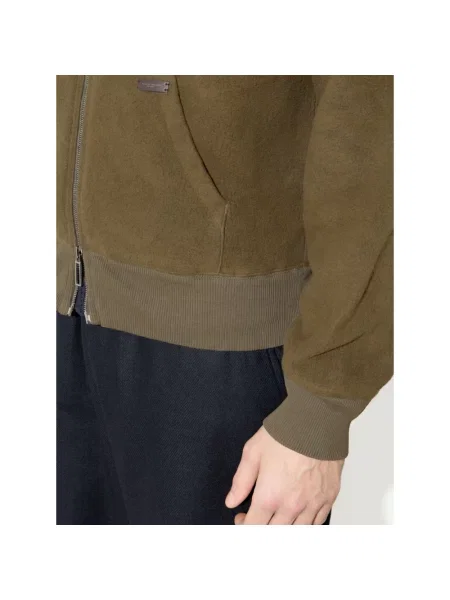 Bluza z kapturem Paolo Pecora z kapturem zielona