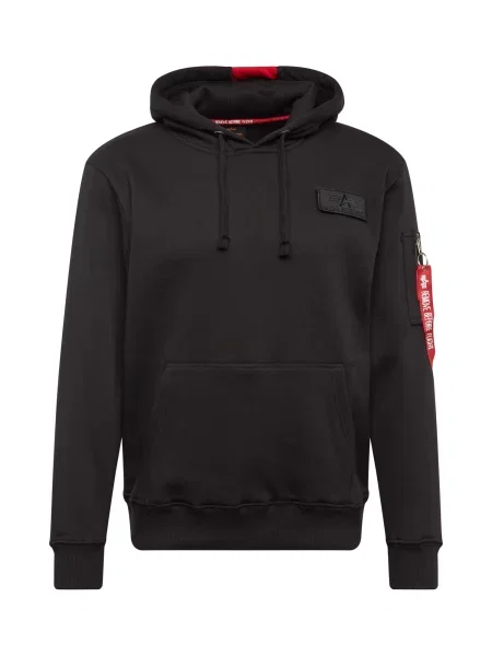 Geacă Alpha Industries cu dungi negru