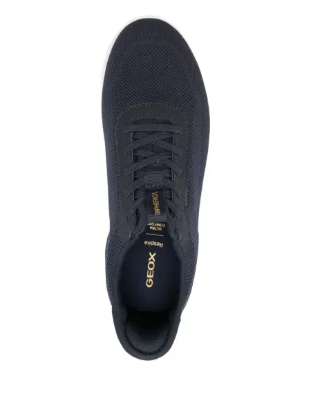 Sneakerși Geox cu șireturi din dantelă albastru