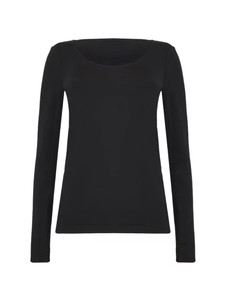 Lung tricou Wolford negru