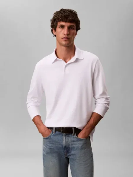 Calvin Klein Polo alb