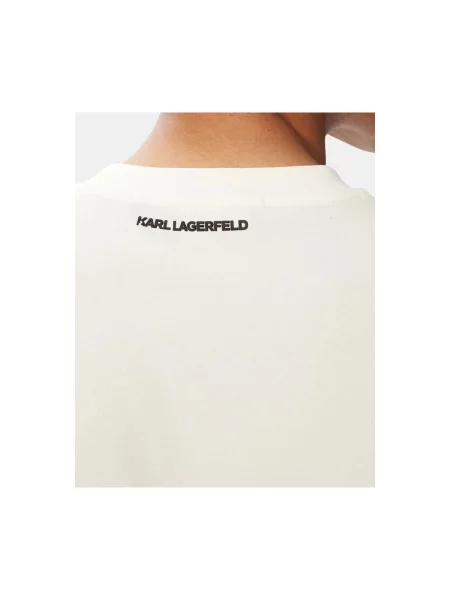KARL LAGERFELD Tricou Alb bej