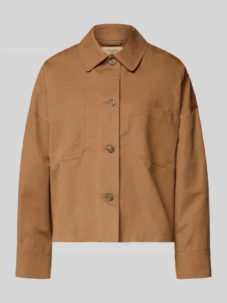 Koszula overshirt o kroju relaxed fit z mieszanki bawełny i lnu model VETTURA' Weekend Max Mara