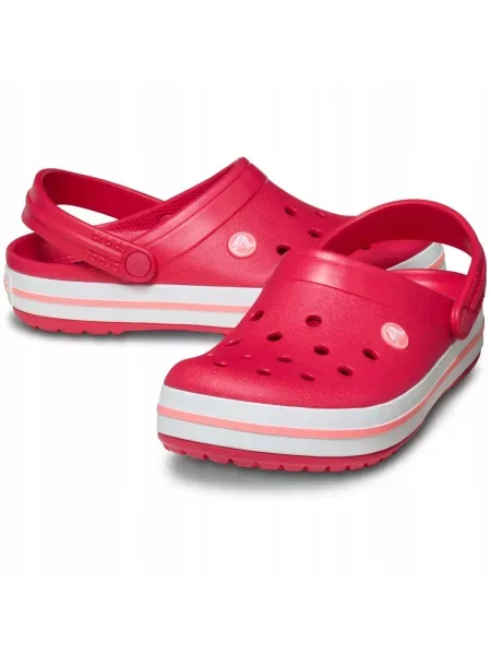 Crocs Buty Chodaki Klapki Crocband Clog białe