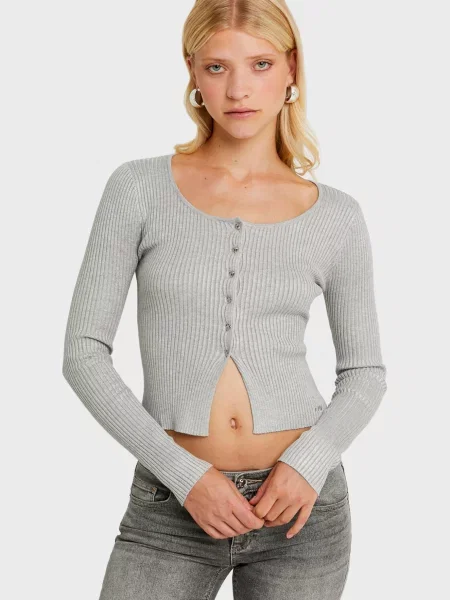 Топ Tally Weijl сірий