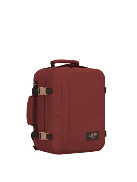 CabinZero Classic 28 l sangria red turistický batoh červená