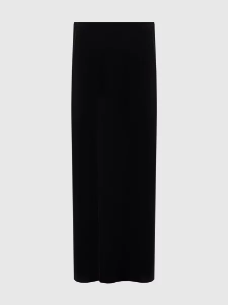 Спідниця максі із шовку Tom Ford чорна