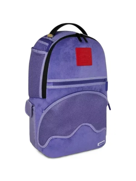 Rucsac Sprayground în carouri violet