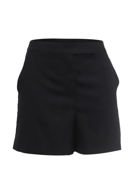 Pantaloni scurți Max Mara fără toc negru