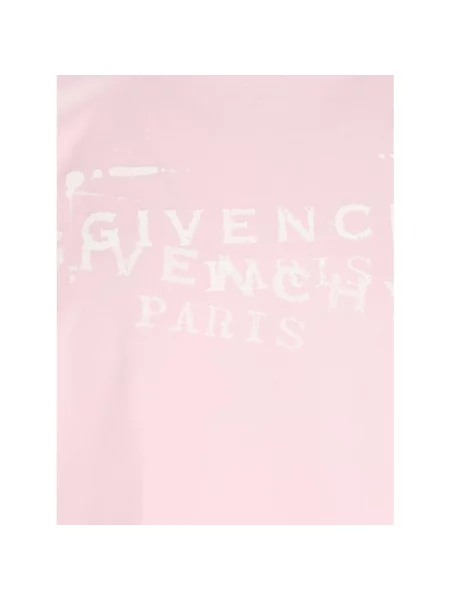 Koszulka Givenchy z nadrukiem różowa