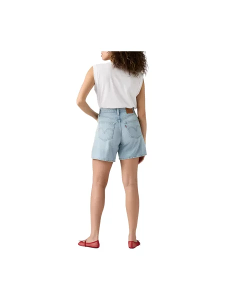 Krótkie szorty jeansowe Levi's niebieskie