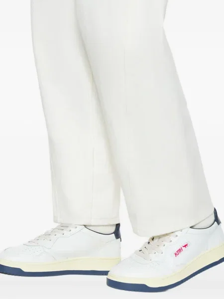 Fűzős csipkés sneaker Maison Kitsuné fehér