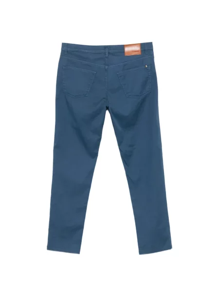 Pantaloni Canali cu autograf albastru