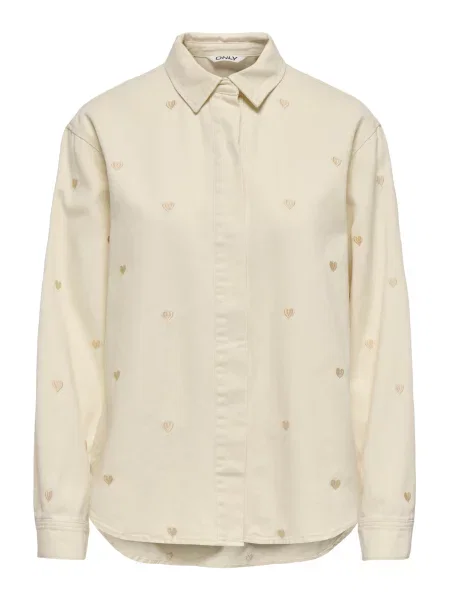 ONLY Bluză ONLVERA' bej