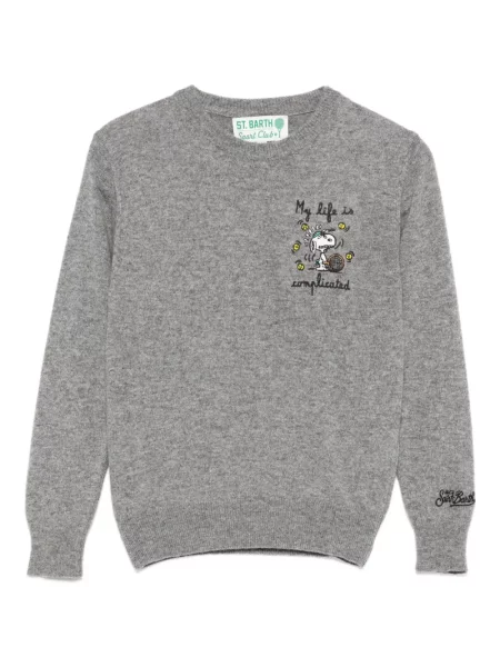 Sweter dziecięcy Mc2 Saint Barth szary