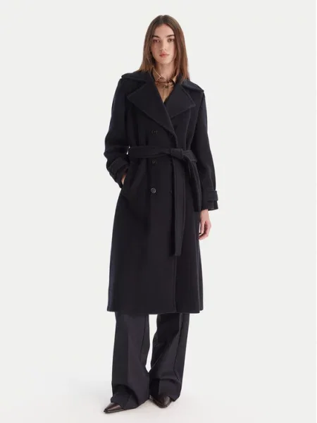 Marella Volneni plašč Balcone Mornarsko modra