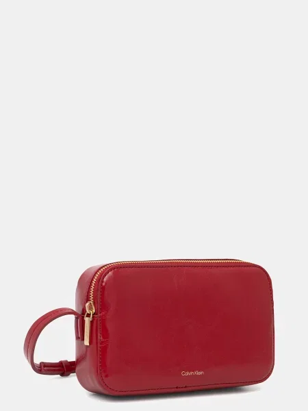 Calvin Klein crossbody torbica rdeča
