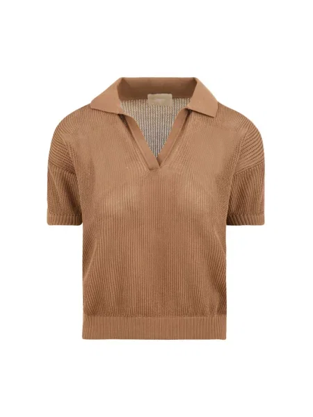 Sweter Drumohr brązowy