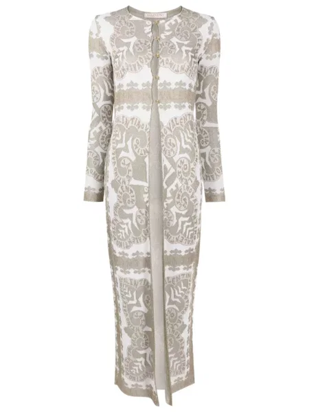 Palton Valentino Garavani cu imagine cu imprimeu geometric