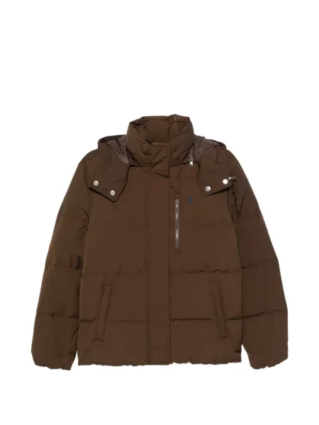 Яке Polo Ralph Lauren с качулка кафяво