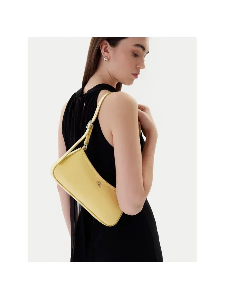 Calvin Klein Rankinė Ck Small Shoulder Bag Smėlio geltona