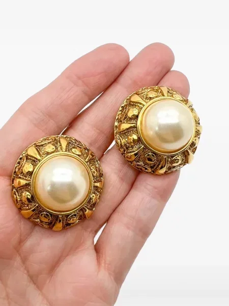 Σκουλαρίκια Jennifer Gibson Jewellery χρυσό