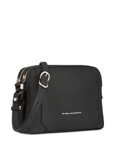 Geantă Piquadro cu autograf negru