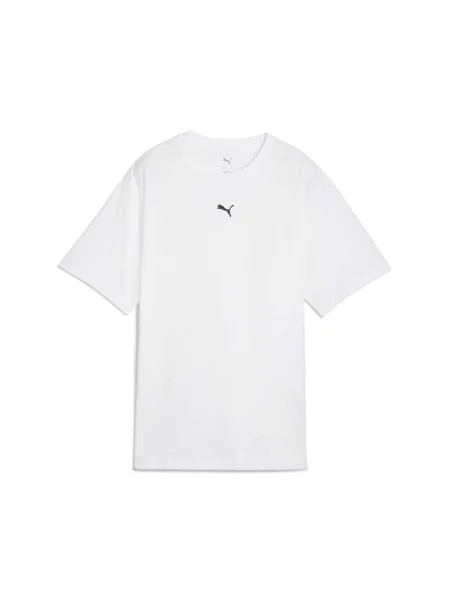 Футболка PUMA Ess Relaxed Tee комбінований верх білий