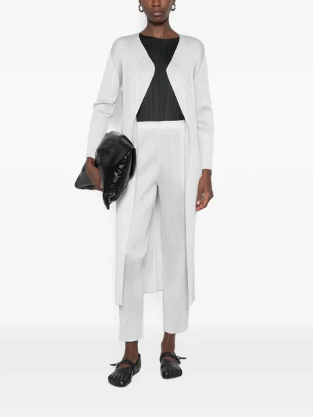 Pantaloni Pleats Please Issey Miyake gri