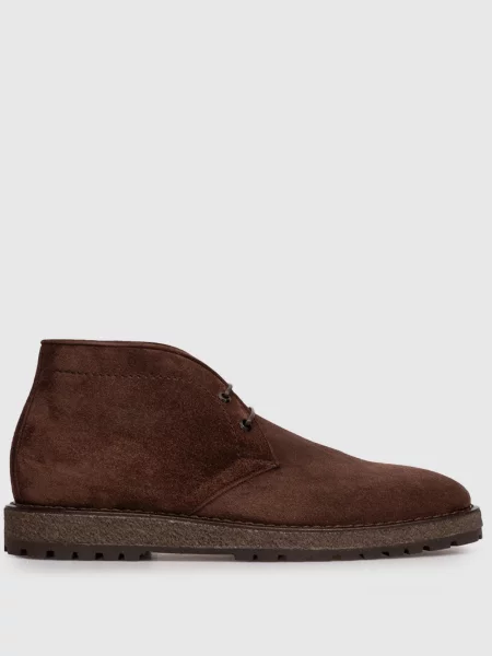 Замшевые дезерты Stefano Ricci коричневые