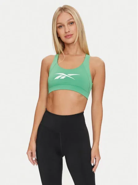 Športová podprsenka Reebok Identity Training zelená