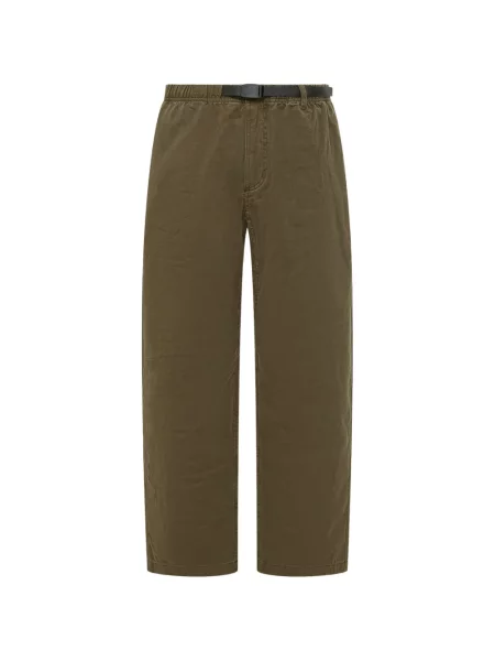 Pantaloni Gramicci cu picior lat verde
