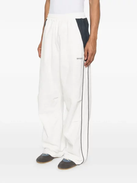 Pantaloni Rhude alb