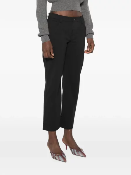 Blugi drepți 7 For All Mankind negru