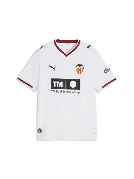 PUMA Młodzieżowa koszulka domowa Valencia CF Akcesoria biały