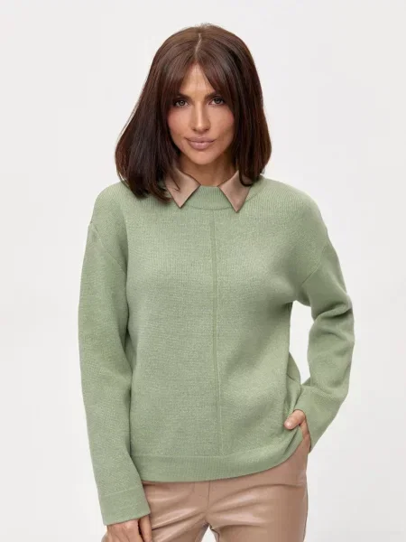 Джемпер TrikoBakh оливковий текстиль