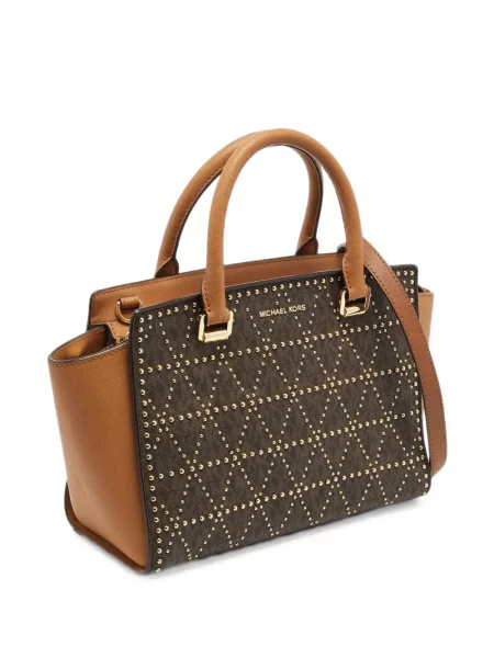 Rochie Michael Michael Kors tricotate cu tepi maro