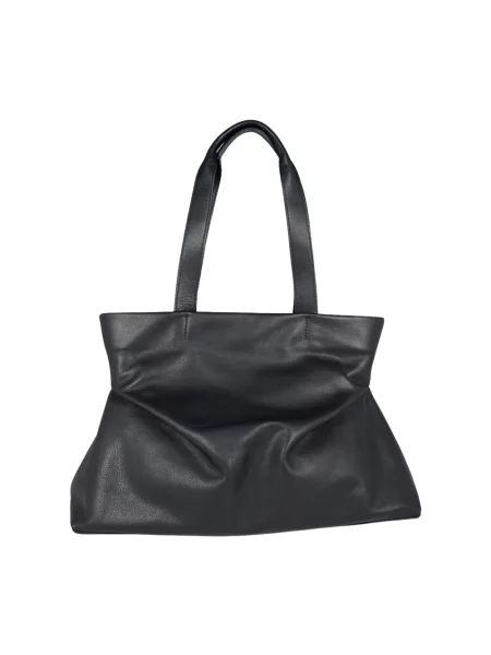 Shopperka Vic Matie skórzana czarna
