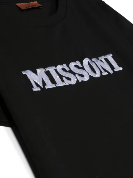 Koszulka dziecięca Missoni czarna