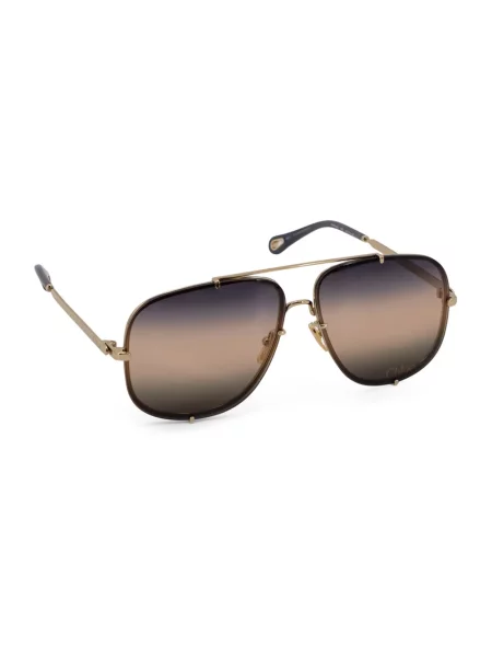 Chloé Akcesoria Kobieta ONE SIZE Okulary przeciwsłoneczne Aviator żółty