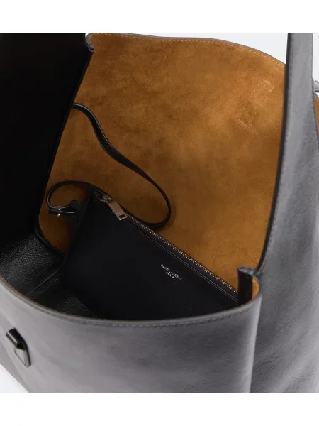 Geantă Saint Laurent din piele negru