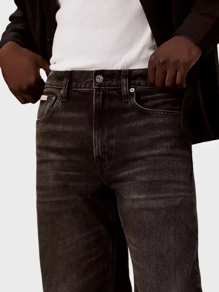 Прямые джинсы Calvin Klein Jeans черные