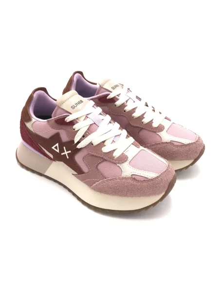 Sneakersy Sun68 różowe